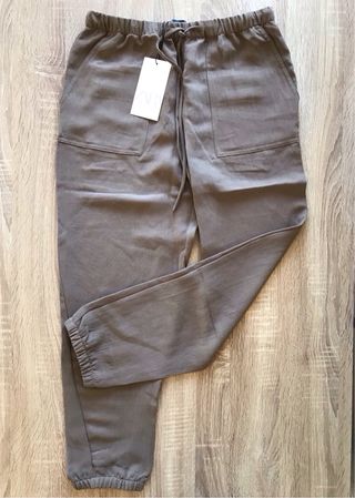 Pantalón jogger fluido de Zara