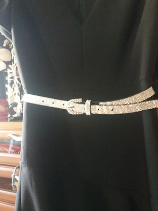 Vestido negro de Morgan