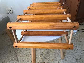 Botellero de madera