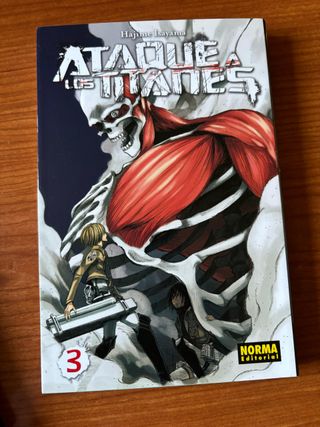 Pack Mangas Attack on Titan Shingeki 1-4