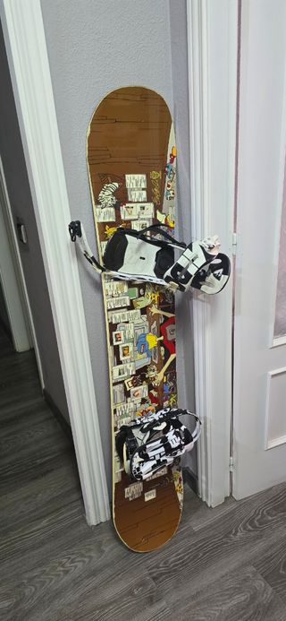 Tabla Snow Nitro con botas