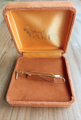 Alfiler corbata VINTAGE, Años 70-80