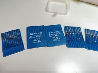 Agujas para maquina industrial plana