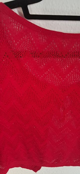 Chaqueta punto Naf Naf rojo S