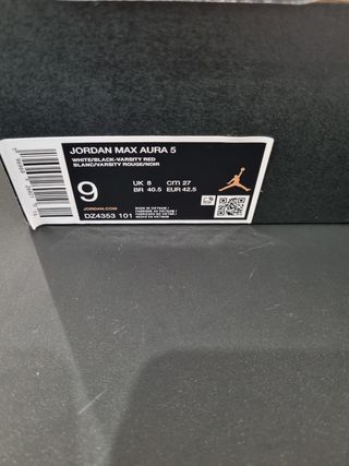 Nike Air Max Aura5 Tenis Baloncesto Piel