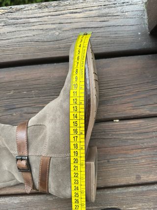 Stivali Klondike beige n.37 Gambale alto