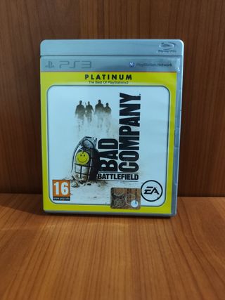 PS3 Platinum.Bad Company Battlefield