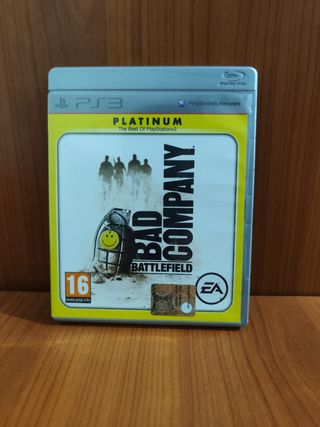 PS3 Platinum.Bad Company Battlefield