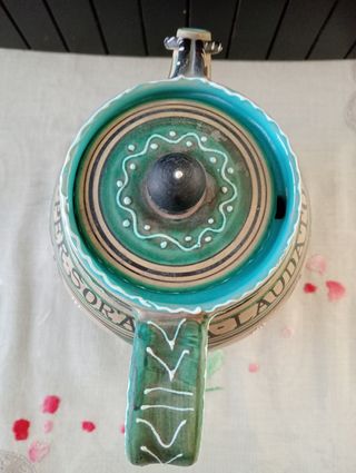 Teiera vintage ceramica Deruta Italy 