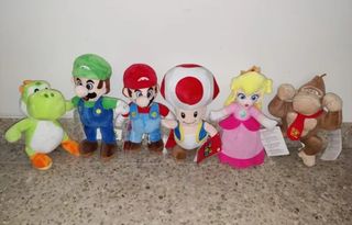 Peluche de los personajes Super Mario | Mario Bros