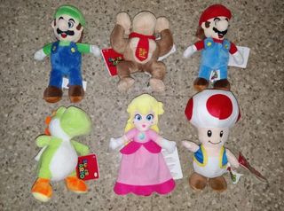 Peluche de los personajes Super Mario | Mario Bros