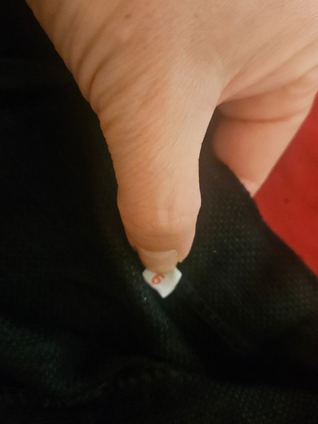 Negrilla saragüell niño talla 6