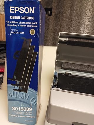 Impresora matricial financiera.