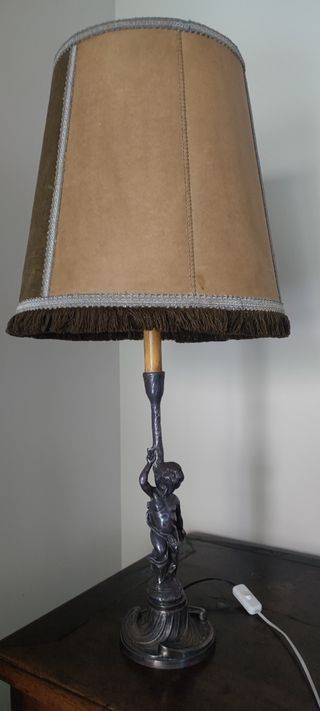 Lampara de mesa vintage