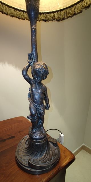 Lampara de mesa vintage