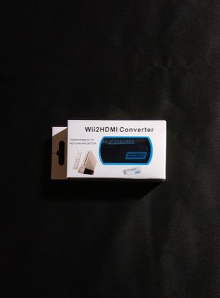 Convertidor HDMI de Wii Negro