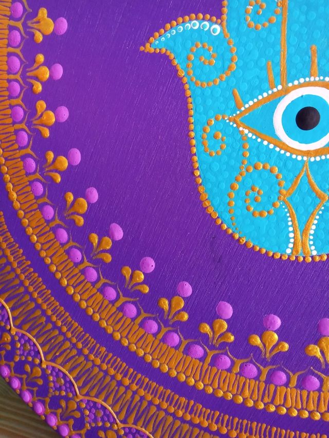 Cuadro mano de Fátima