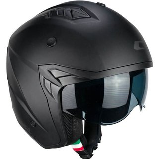 Casco Moto Jet CGM 155A RUSH negro mate Outlete