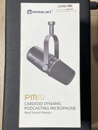 Micrófono de Podcast Dinámico Vocal Relacart