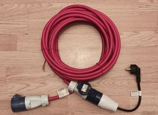 Cable 10m autocaravana con adaptador