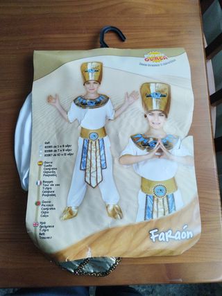 Traje faraón