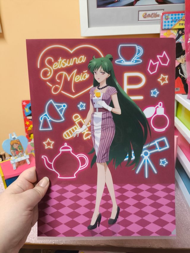 Sailor Moon - Pluto clear file A4 