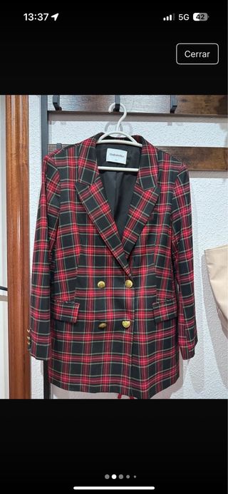 Traje Tintoretto Cuadro escoces T.XL