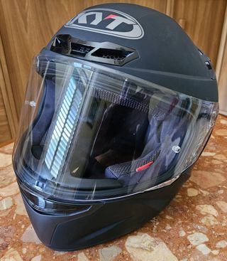 Casco moto matt black KYT