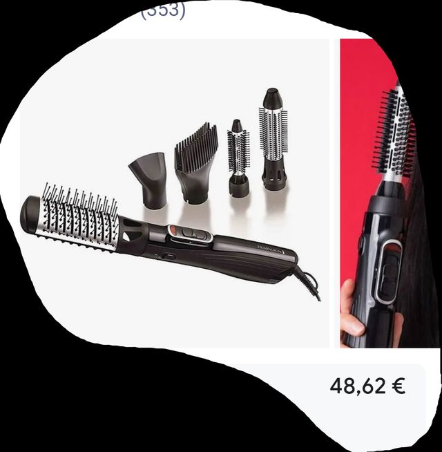 Spazzola ad aria 1200w Remington AS1220