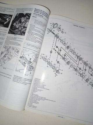 RENAULT MEGANE MK3 1.9 DCI K9K MANUAL DE TALLER