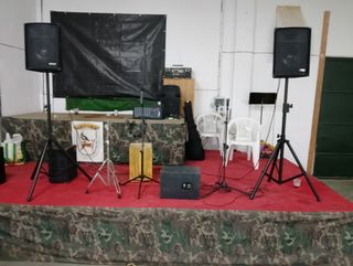 Alquiler de equipo de música 1500w