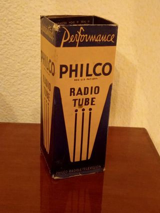 Válvula radio antigua 24A