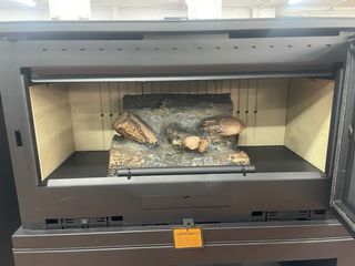 ESTUFA CON HORNO ENVOLVENTE A LEÑA