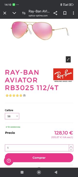 Gafas Ray ban 