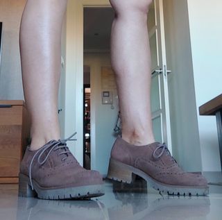 Zapato Oxford Piel Mujer 