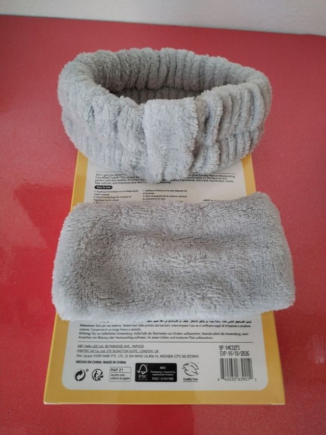 Mascarilla hidratante con retinol