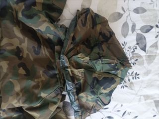 Chubasquero camuflaje militar