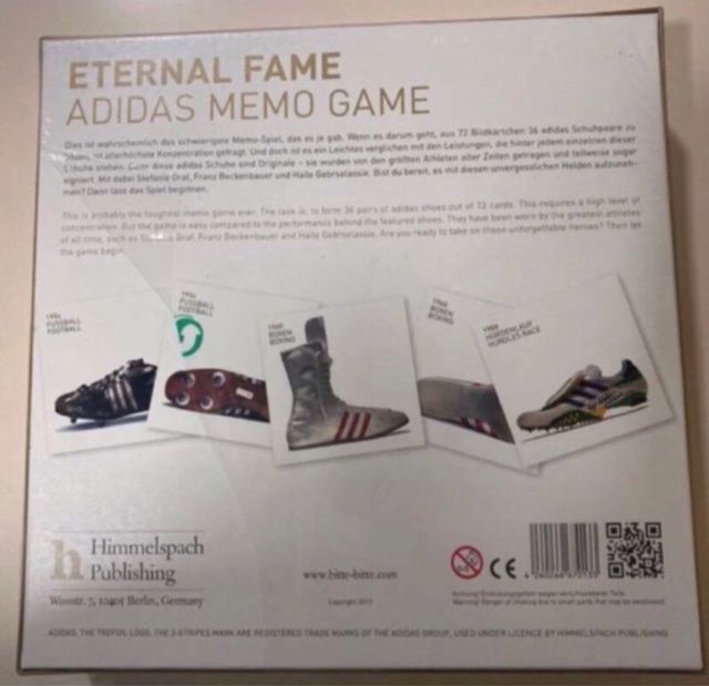 Juego de memoria Adidas