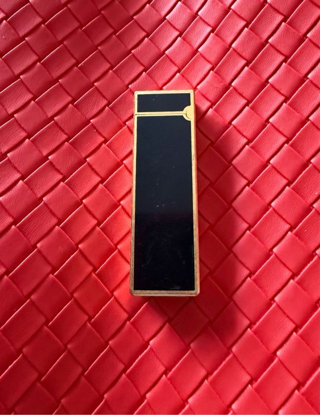 Accendino da collezione antico placcato in oro