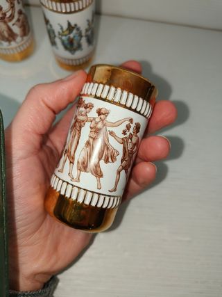 Parti vintage in ceramica x lampadari