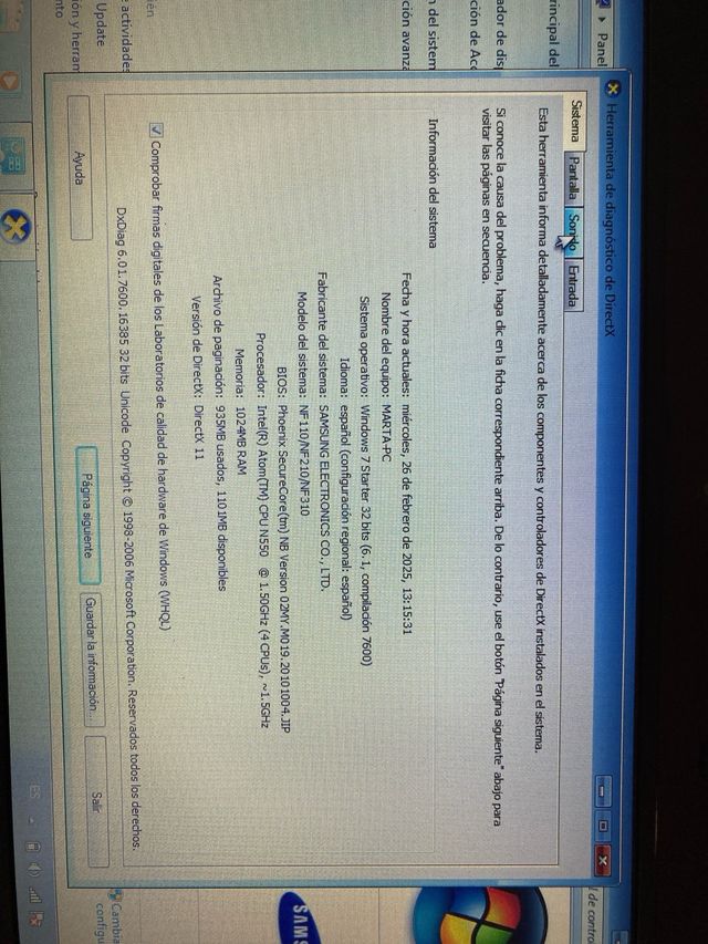 MINI PC SAMSUNG NF210