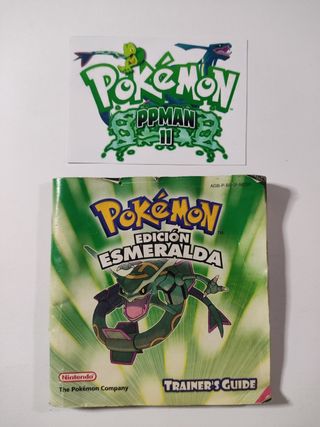Manual Pokémon Edición Esmeralda Nintendo GBA