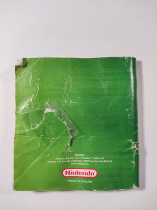 Manual Pokémon Edición Esmeralda Nintendo GBA