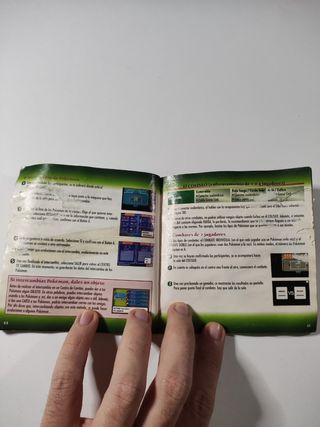 Manual Pokémon Edición Esmeralda Nintendo GBA