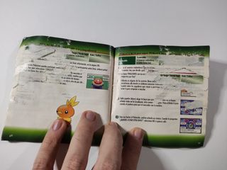 Manual Pokémon Edición Esmeralda Nintendo GBA