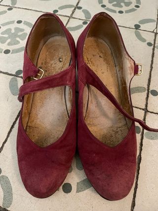 Zapatos de baile flamenco