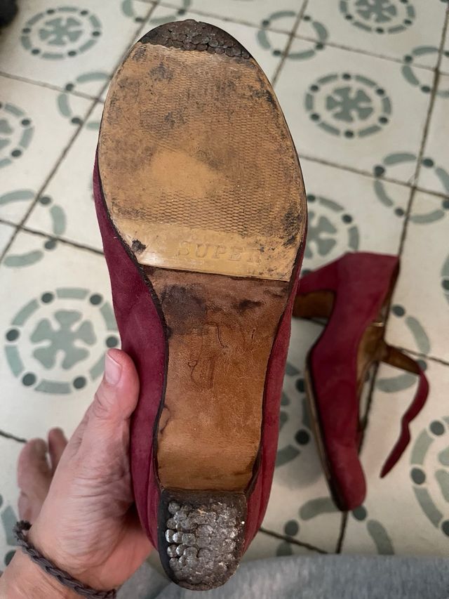 Zapatos de baile flamenco