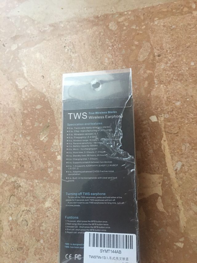 Auriculares bluetooth TWS