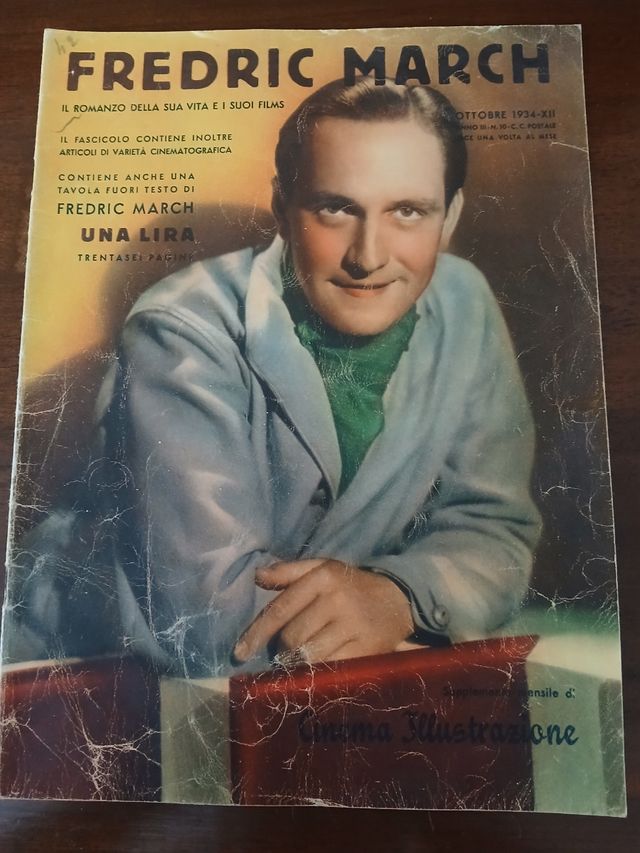 Antico fascicolo del cinema 1934