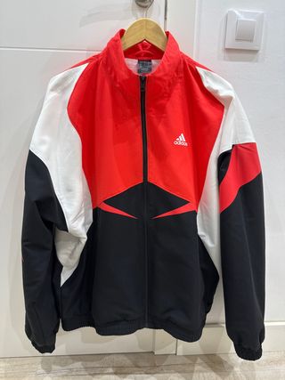 chaqueta Adidas vintage colourblock